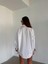 Classy Model Oversize Gömlek Beyaz 2