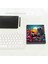 Cam Mouse Pad | Cam Masa Matı | Cute Monsters | Small | 18CM x 22CM 1