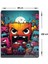 Cam Mouse Pad | Cam Masa Matı | Cute Monsters | Small | 18CM x 22CM 4