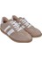 Bağcıklı Kadın Spor Ayakkabı Sneaker EN-4573 Bej 4