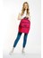 Full Pocket Okul Sırt Çantası Koyu Pembe K1604 3