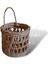 Dekoratif Çok Amaçlı / Hasır Saksı Sepet / Askı Sepet / Duvar Sepet 10 x 10 cm 4