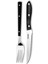 Steak / Biftek Bıçağı & Çatal Seti 12 cm Siyah - 41085 1