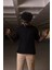 Bisiklet Yaka Havlu Kumaş Yarı Oversize (Hafif Geniş Model) T-Shirt 3
