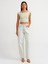 20869 Kayık Yaka Crop Top-Mint 4