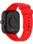 Xiaomi Redmi Watch 4 ile Uyumlu Kordon Kayış Yumuşak Silikon Klasik Kordon 5