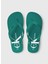 Beyaz - Turkuaz Erkek Plaj Terliği Beach Sandal Monogram Tpu 4