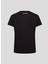 Yuvarlak Yaka Baskılı Siyah Kadın T-Shirt 240W1700 3