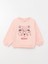Lcw Baby Bisiklet Yaka Uzun Kollu Baskılı Kız Bebek Sweatshirt 2'li 1
