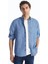 Lcwaıkıkı Classic Regular Fit Uzun Kollu Keten Karışımlı Erkek Gömlek 1