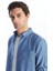 Lcwaıkıkı Classic Regular Fit Uzun Kollu Keten Karışımlı Erkek Gömlek 2