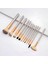 Professional Makeup Brush Champagne Serisi 12'Li Makyaj Fırça Seti 1