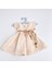 Bebek/Çocuk Kemerli Coton Elbise 1