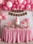 100 Adet Balon - Masa Eteği - Masa Örtüsü - Happy Birthday Banner - Balon Zinciri 1