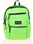 Full Pocket Okul Sırt Çantası Fosforlu Yeşil K1612 1