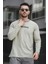 Legend Yakası Baskılı Slim Fit Likralı Sıfır Yaka Erkek Sweatshirt 2