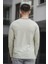 Legend Yakası Baskılı Slim Fit Likralı Sıfır Yaka Erkek Sweatshirt 4