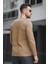 Legend Yakası Baskılı Slim Fit Likralı Sıfır Yaka Erkek Sweatshirt 4