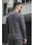 Legend Yakası Baskılı Slim Fit Likralı Sıfır Yaka Erkek Sweatshirt 4