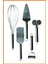 Beşli Mutfak Seti, Çırpıcı, Spatula, Soyacak, Pizza Kesici, Rende | 5'li 3
