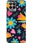 Realme 8 ile Uyumlu 1mm Slim Fit Retro Colors 1 Baskılı Şeffaf Silikon Kılıf 1
