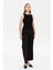 Kolsuz Drape Detaylı Bluz - Siyah 2