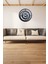 Hilal Model Dekoratif Metal Lazer Kesim Akar SESSİZ Mekanizmalı Duvar Saati 40*40cm 3