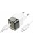 C131A Platinum PD30W+QC3.0 Girişli Hızlı Şarj Başlığı ve Type-C To iPhone Lightning Kablo 1