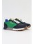 Benetton® Ithal Lacivert Yeşil Kadın Spor Ayakkabı BNI-10048 2