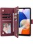 Samsung Galaxy A24 4g Pu Deri Kart Yuvaları Fermuarlı Telefon Kapağı (Yurt Dışından) 3