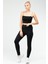 Siyah Slim Fit Likralı Dar Paça Kadın Eşofman Alt SD0931 5