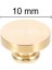 Mührü Mumu Damga 10 mm Yuvarlak Boş Pirinç Kafa + Ahşap Sap R5799O10 1