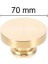 Mühür Mumu Damga 70 mm Yuvarlak Boş Pirinç Kafa + Ahşap Sap R5799O70 1