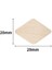 Mühür 20X29 mm Baklava Boş Pirinç Kafa + Ahşap Sap R5799B2 1