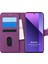 Xiaomi Redmi Note 13 Pro Plus 5g Kılıf Fabric Book Wallet Mor 1