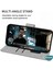 Apple iPhone 14 Pro Max Kılıf Fabric Book Wallet Gri 3