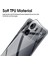 Xiaomi Poco C65 Kılıf Şeffaf 3D Kamera Korumalı Slim Fit Tasarım Esnek Renskiz Silikon Kapak 4