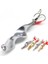 Altın Tarzı 10 gr 1 Pc Trolling G Spiral Uzun Döküm Kaşık Balıkçılık Cazibesi Er 10G 14G 21G 28G Vida Rotasyon Metal Jigbait Kırmızı Duy Payetler (Yurt Dışından) 2