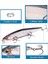 No.1 Stili Gcm Minnow Cazibesi Wobbler Balıkçılık Cazibesi Yapay Jerkbait Yüksek Li Kancalar Sığ Dalış Askıya Alma (Yurt Dışından) 3