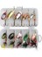 10PCS-1BOX Stili Kutu Dönen Metal Balıkçılık Lures 3g-7g Tüy Tiz Kanca Er Kaşık Trolling Sert Yemler Tuzlu Su Balıkçılık Cazibesi Seti (Yurt Dışından) 1