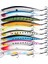 Y110-2 Stili 1 Adet Balıkçılık Lures 12.5 Cmg Minnow Cazibesi Çıngırak Yüksek Li Sert Yem Crankbait Wobbler Olta Takımı Leurre Peche Pike (Yurt Dışından) 5