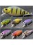 C547X67 Tarzı Wlure Crankbait Balıkçılık Cazibesi 6.5 cm 7.4g Düz Gövde Geniş Wobbler Misk Yem Yüzen Tank Test Edilmiş Sert Yem Varyant Renk (Yurt Dışından) 2