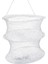 Beyaz Stil 2 Kat Taşınabilir Balık Ağı Kıvrımlı Örgü Kafes Döküm Net Balıkçılık Tuzak Ağ Katlanabilir Balık Ağı Mücadele 33X30 cm (Yurt Dışından) 1