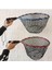 Kırmızı Stil Taşınabilir Balık Ağı Yumuşak Silikon Balık Iniş Ağı W Elastik Alaşım Eva Kutup Askı Araçları Balıkçılık Alüminyum Karabina Kolu L8E3 (Yurt Dışından) 2