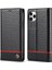 Iphone 11 Için Kılıf Pro Max Manyetik Karbon Fiber Deri Folio Flip Case (Yurt Dışından) 1