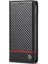 Iphone 11 Için Kılıf Pro Max Manyetik Karbon Fiber Deri Folio Flip Case (Yurt Dışından) 5