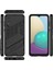 Samsung Galaxy A02 Kickstand Koruyucu Kapak Sağlam Askeri Kılıf (Yurt Dışından) 2