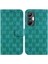 Infinix Sıcak 20S Için Telefon Kılıfı Kart Tutucu Cüzdan Kapak Çift 8 Kabartmalı (Yurt Dışından) 1