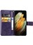 Samsung Galaxy S21 Ultra Flip Kapak Için Kılıf Kısa Kayış Dört Yapraklı Yonca (Yurt Dışından) 5
