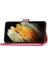 Samsung Galaxy S21 Ultra Flip Kapak Için Kılıf Kısa Kayış Dört Yapraklı Yonca (Yurt Dışından) 4